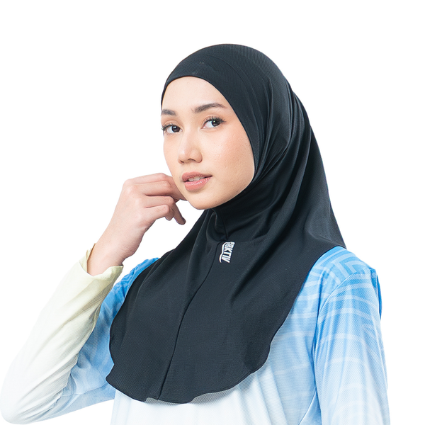 Primefit Hijab Black