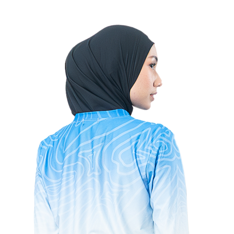 Primefit Hijab Black