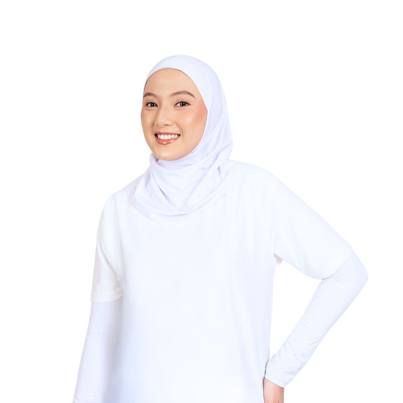 Seremint Hijab White (Aromatic Mint)