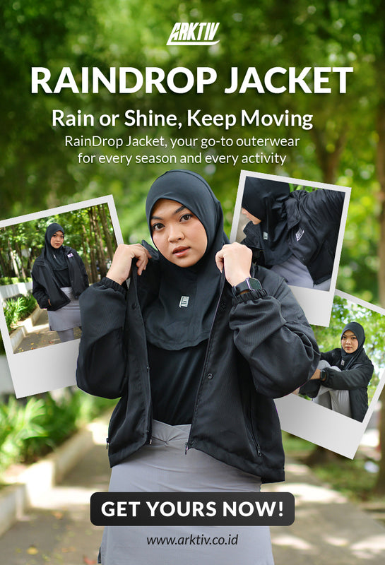 Arktiv Aerofit Swift Hijab (Sport Hijab Tencel)