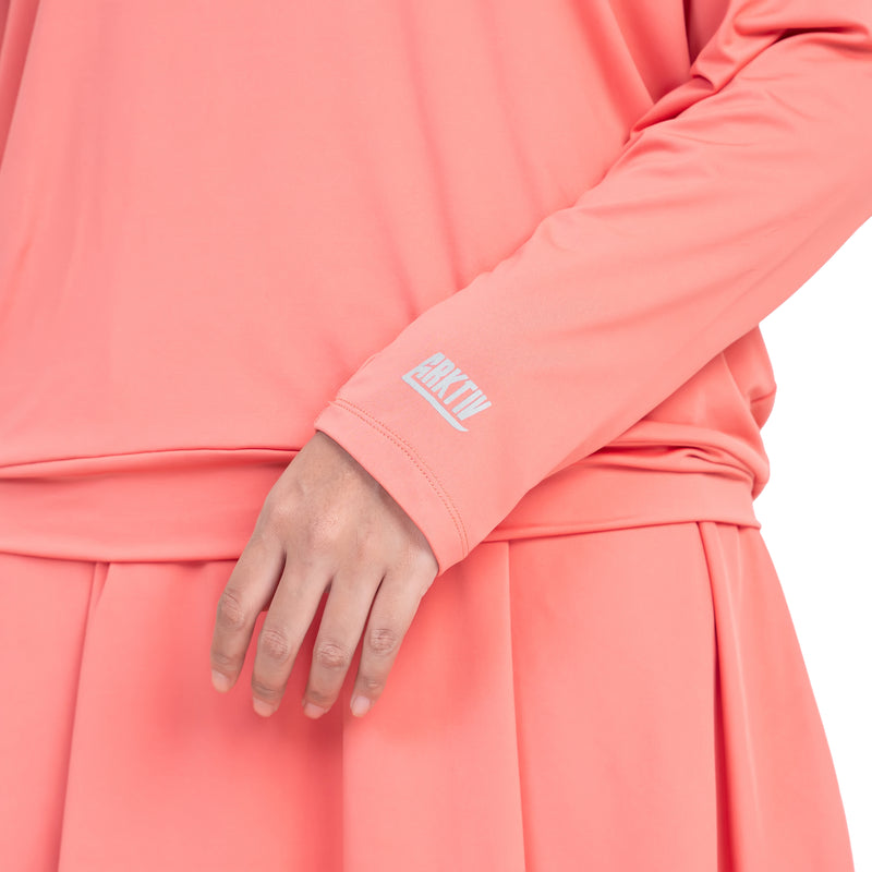 Daily Run Essential Blossom Coral Tops