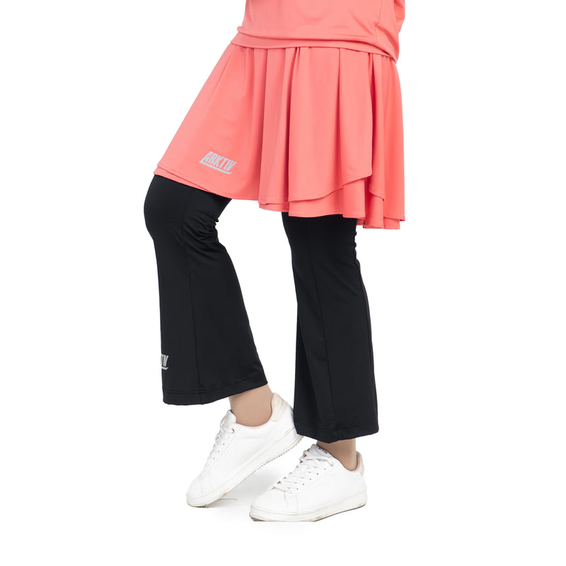 Daily Outer Skirt Essential Coral Blossom x Hijab Golfer