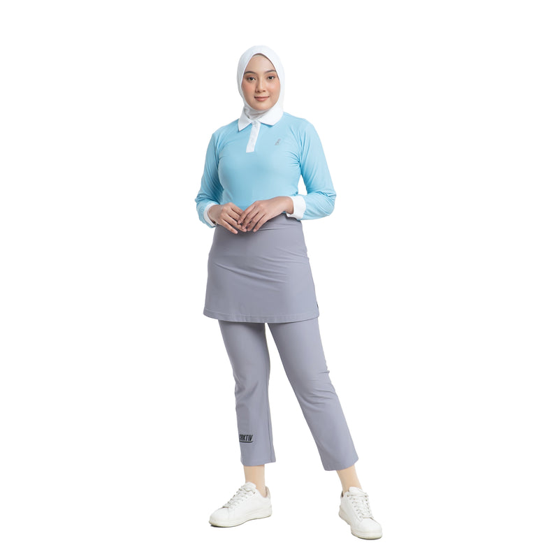 Collar Shirt Sky Blue