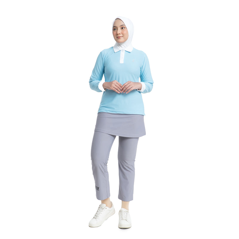 Collar Shirt Sky Blue
