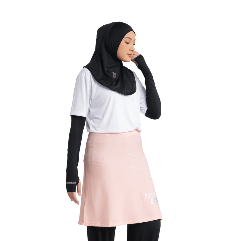 TrackSkirt Dusty Pink X Maybank Marathon