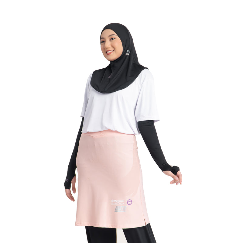 TrackSkirt Dusty Pink X Maybank Marathon