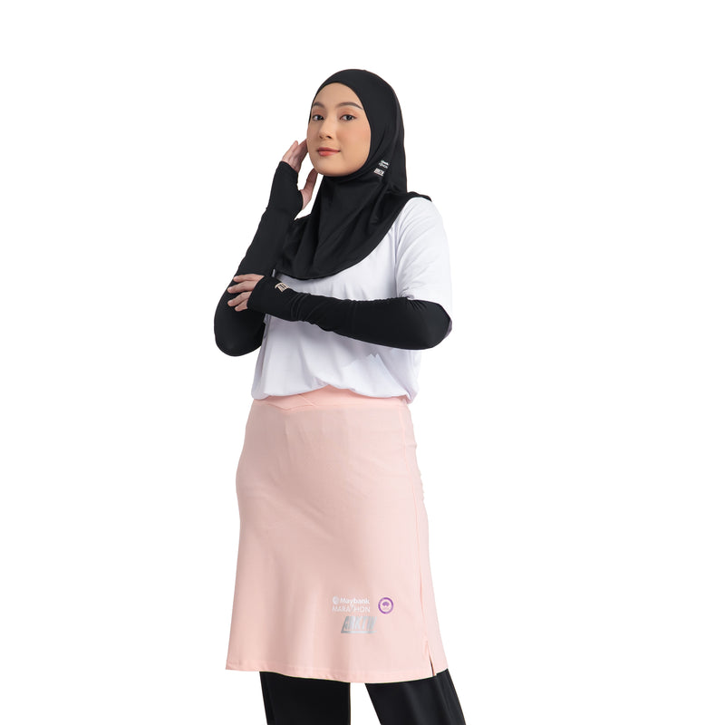 TrackSkirt Dusty Pink X Maybank Marathon