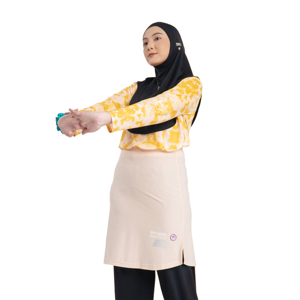 TrackSkirt Ivory Cream x Maybank Marathon