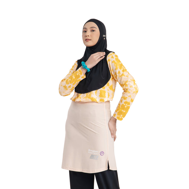 TrackSkirt Ivory Cream x Maybank Marathon