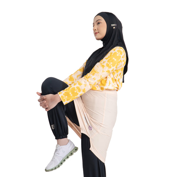 TrackSkirt Ivory Cream x Maybank Marathon