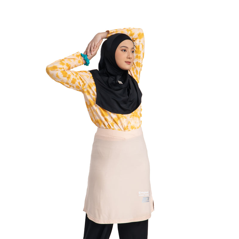 TrackSkirt Ivory Cream x Maybank Marathon