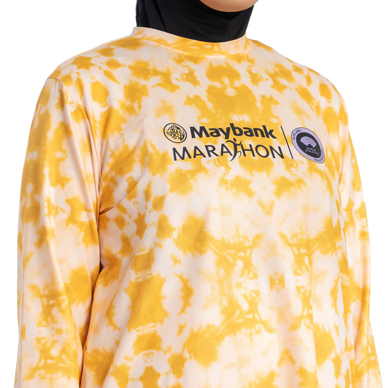 Surnburst Tiedye Tees x Maybank Marathon/ Jersey Maybank Marathon