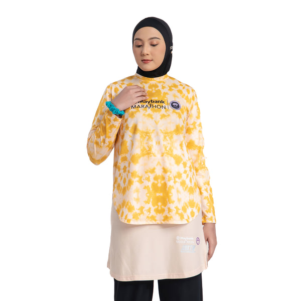 Surnburst Tiedye Tees x Maybank Marathon/ Jersey Maybank Marathon