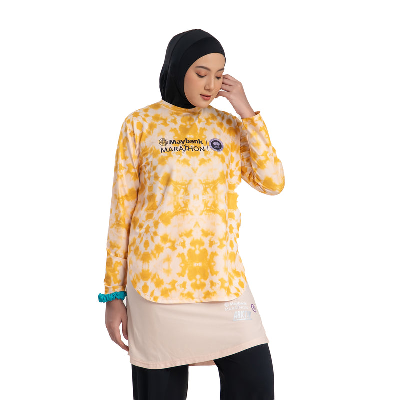 Surnburst Tiedye Tees x Maybank Marathon/ Jersey Maybank Marathon