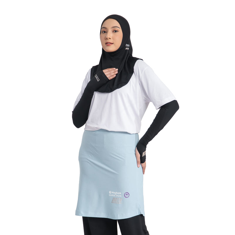 TrackSkirt Sky Blue x Maybank Marathon