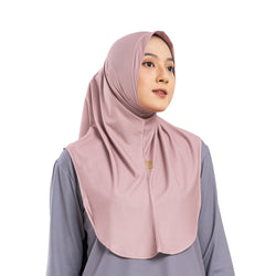 Fit Alpha Hijab Brown x Nycta Gina
