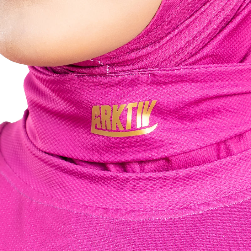 Confident Alpha Hijab Magenta With Lace x Nycta Gina
