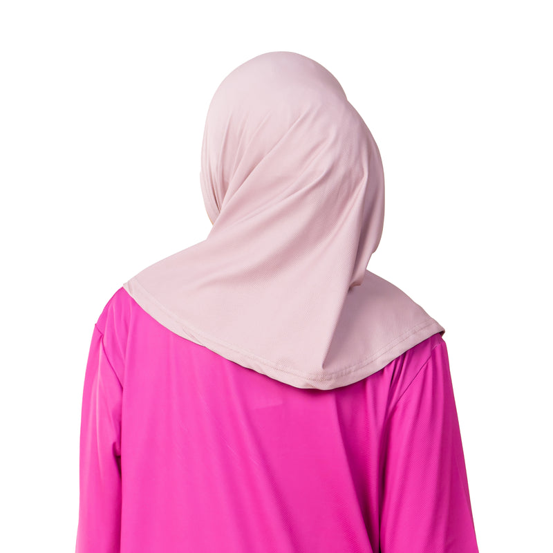 Confident Alpha Hijab Brown Non Lace x Nycta Gina