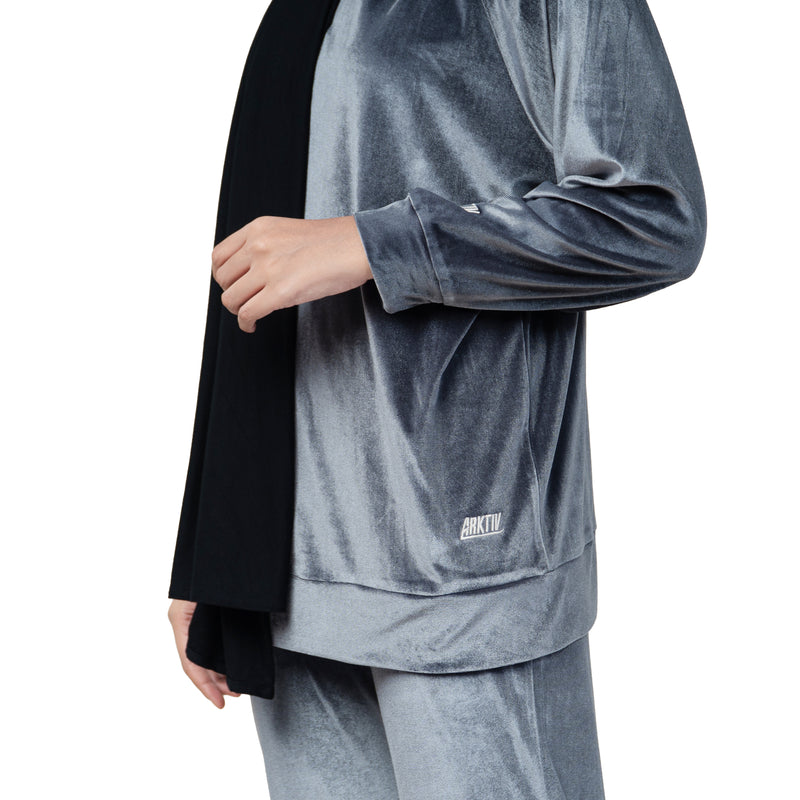 Luxurious Velvet Grey