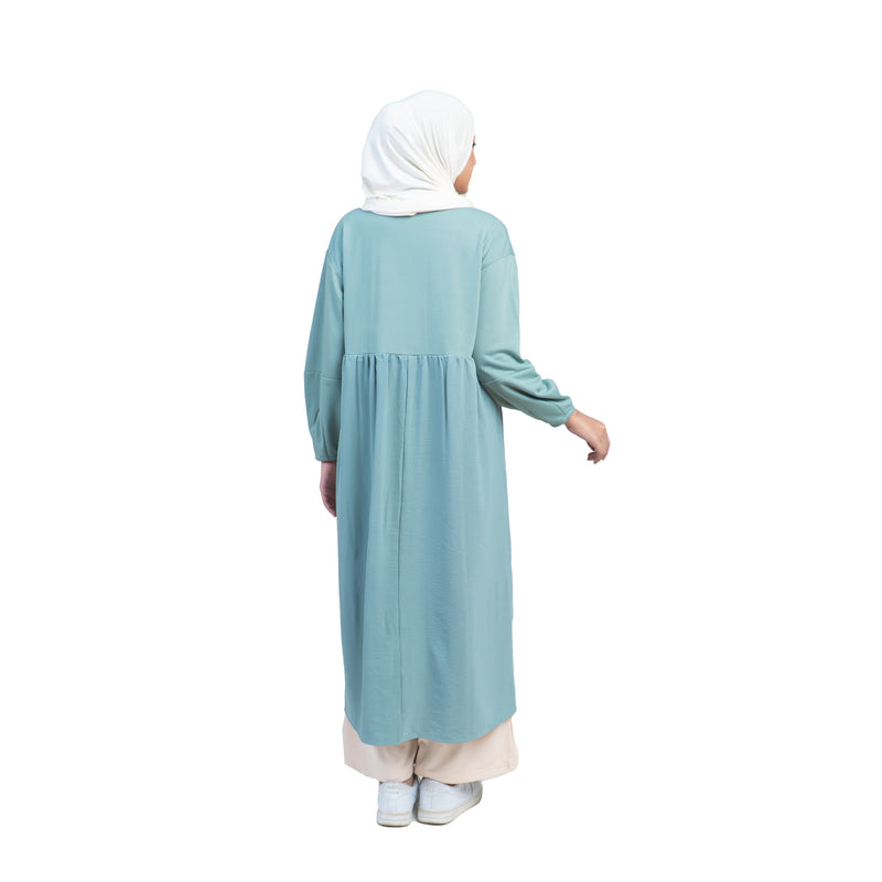 Hidden Gem Wrinkel Sweater Dress Tosca