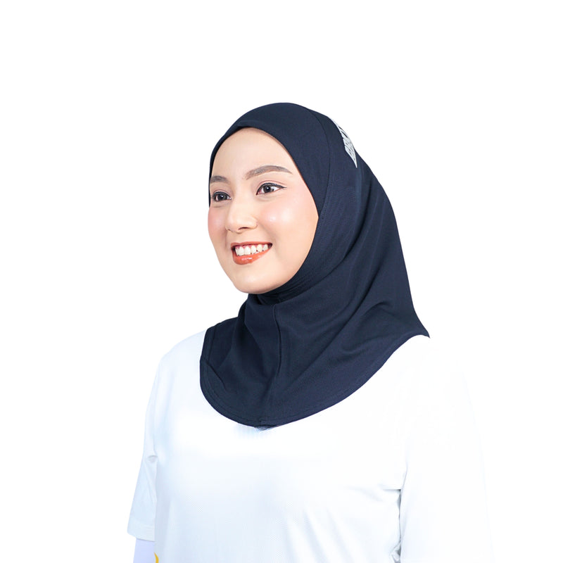 Flexy Dynamic Black Chapter II (Sport Hijab)
