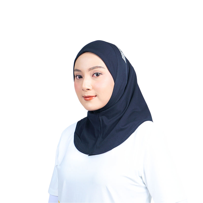 Flexy Dynamic Black Chapter II (Sport Hijab)