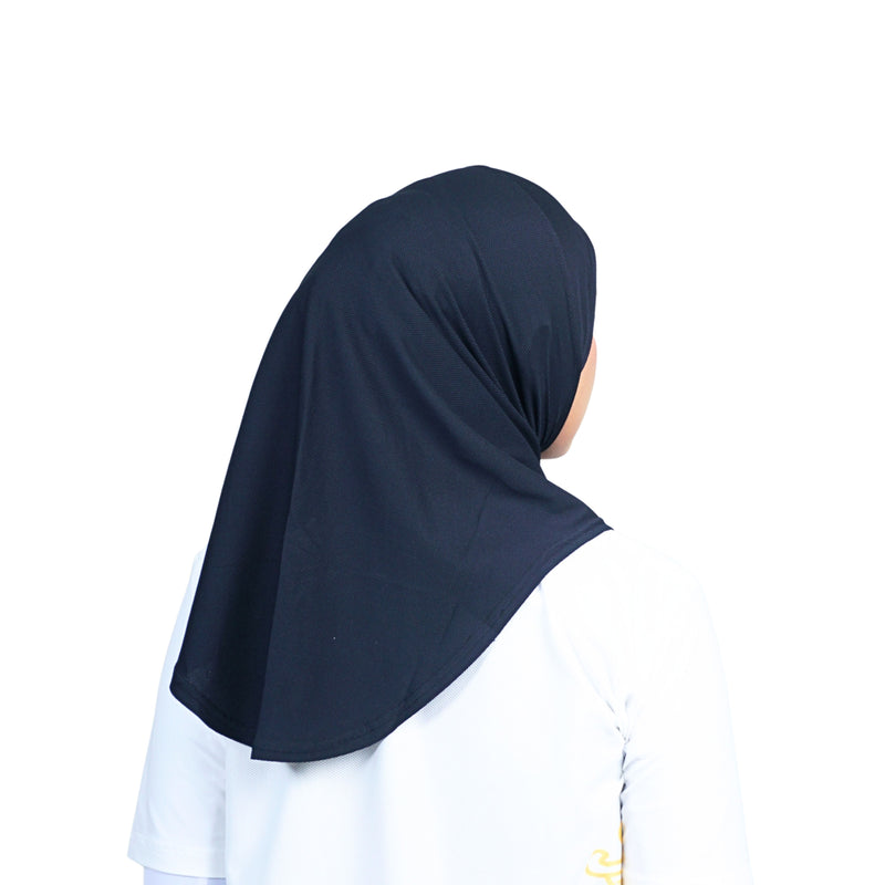 Flexy Dynamic Black Chapter II (Sport Hijab)
