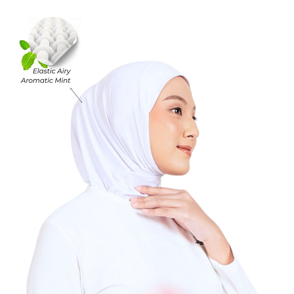 Seremint Hijab White (Aromatic Mint)