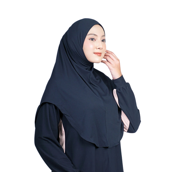 New Mono Dynamic Black (Sport Hijab)