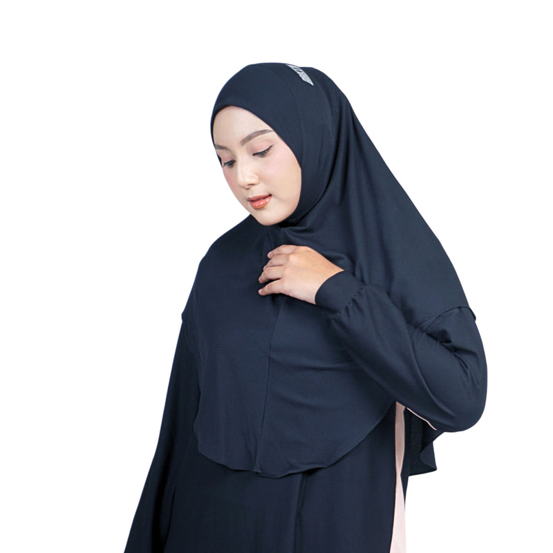 New Mono Dynamic Black (Sport Hijab)