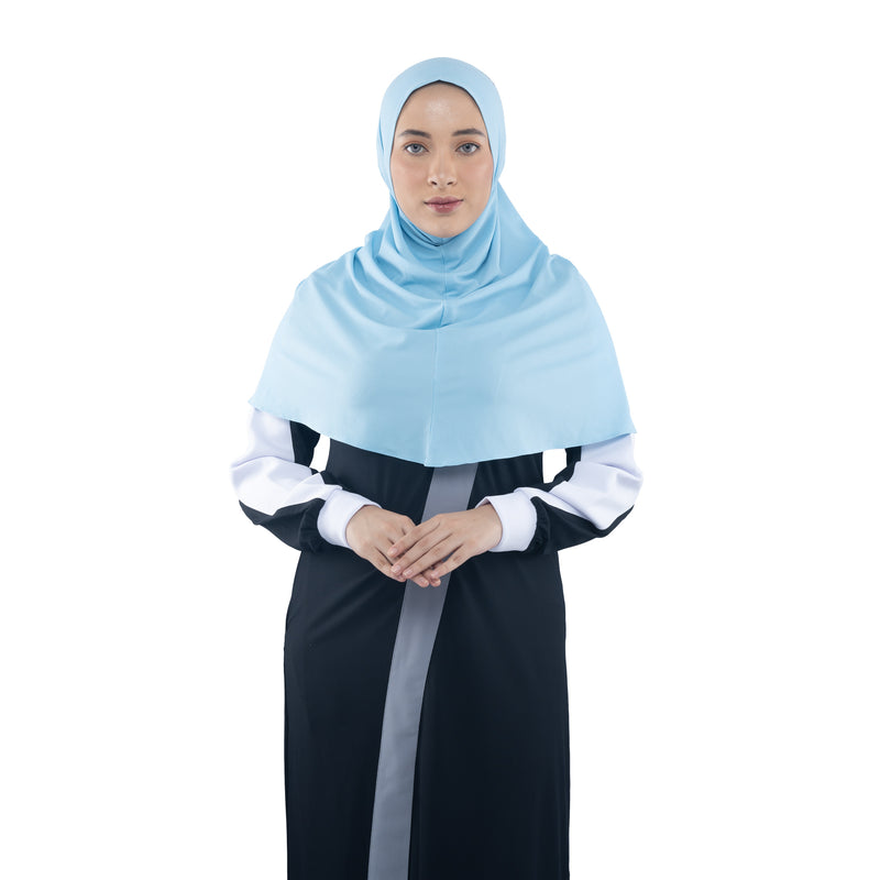 My Everything Cycling Hijab Sky Blue (Sport Hijab)