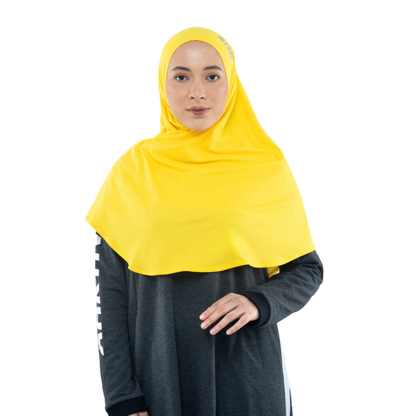 Foldable Vibrant Yellow (Sport Hijab)