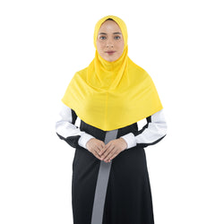 My Everything Cycling Hijab Vibrant Yellow (Sport Hijab)