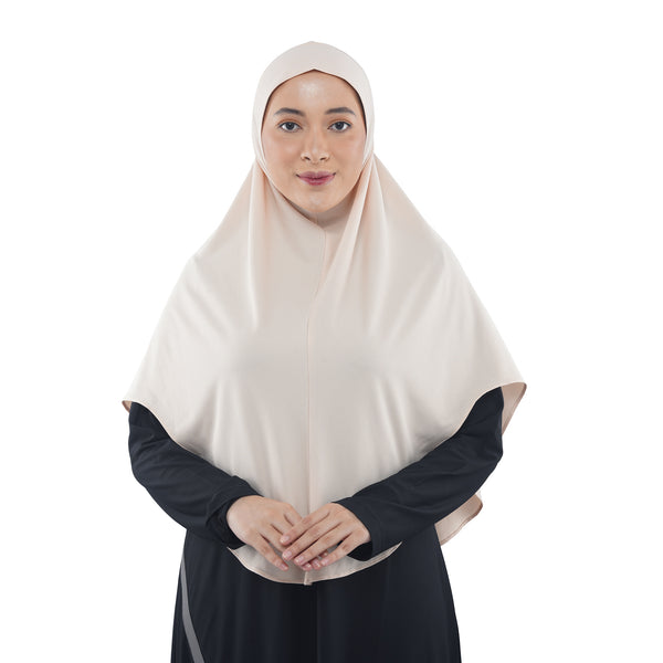 Mono Dynamic Ivory Cream Midi (Sport Hijab)