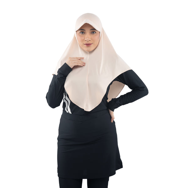 Cap Hijab Ivory Cream (Sport Hijab)
