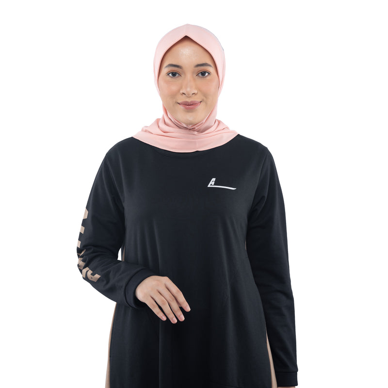 Elegant Dynamic Dusty Pink (Sport Hijab)