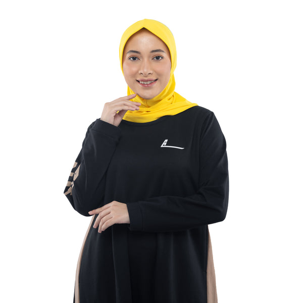 Elegant Dynamic Vibrant Yellow (Sport Hijab)