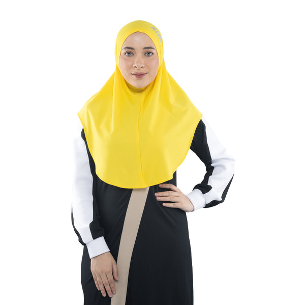 Perfect Hijab Vibrant Yellow (Sport Hijab)