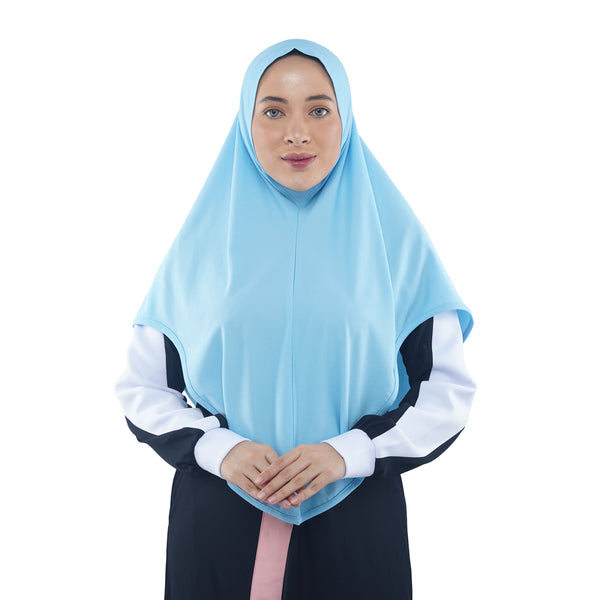 Pearl Agility Sky Blue (Sport Hijab)
