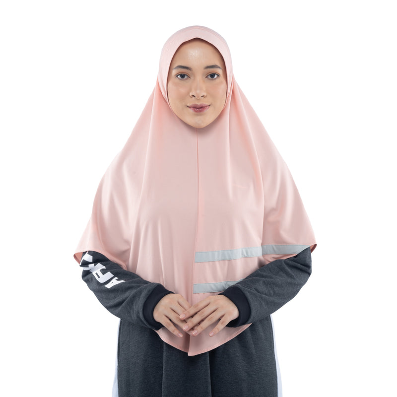 Cool Dynamic Dusty Pink Midi - Sport Hijab
