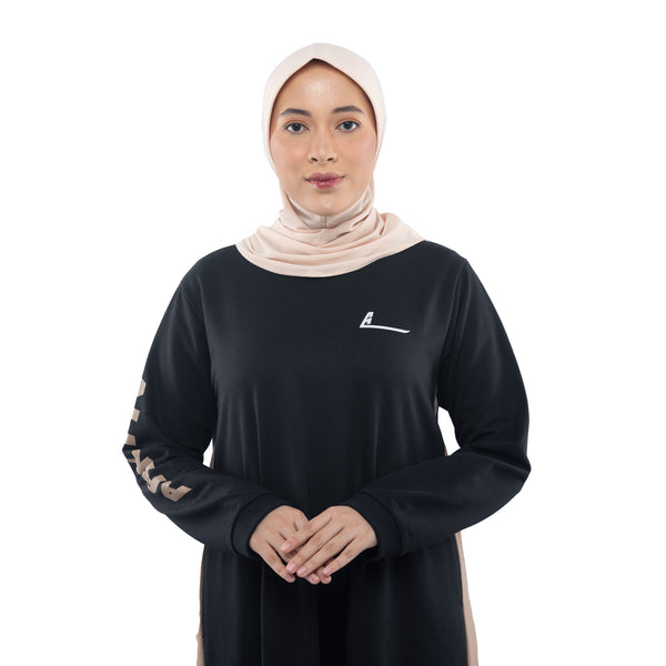 Elegant Dynamic Ivory Cream (Sport Hijab)