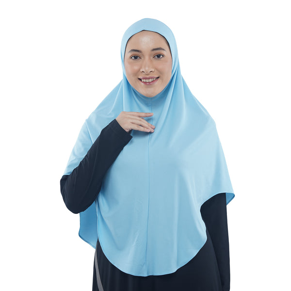 Mono Dynamic Sky Blue Midi (Sport Hijab)