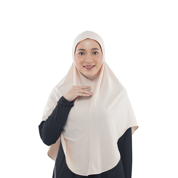 Mono Dynamic Ivory Cream Midi (Sport Hijab)