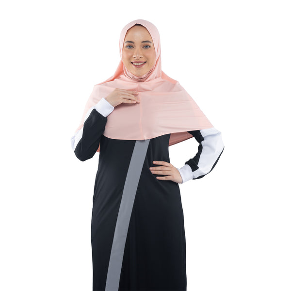 My Everything Cycling Hijab Dusty Pink (Sport Hijab)