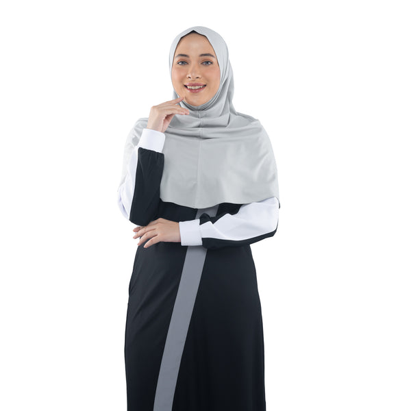My Everything Cycling Hijab Willow Grey (Sport Hijab)