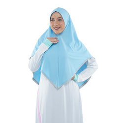 Energetic Elite Sky Blue Midi (Sport Hijab)