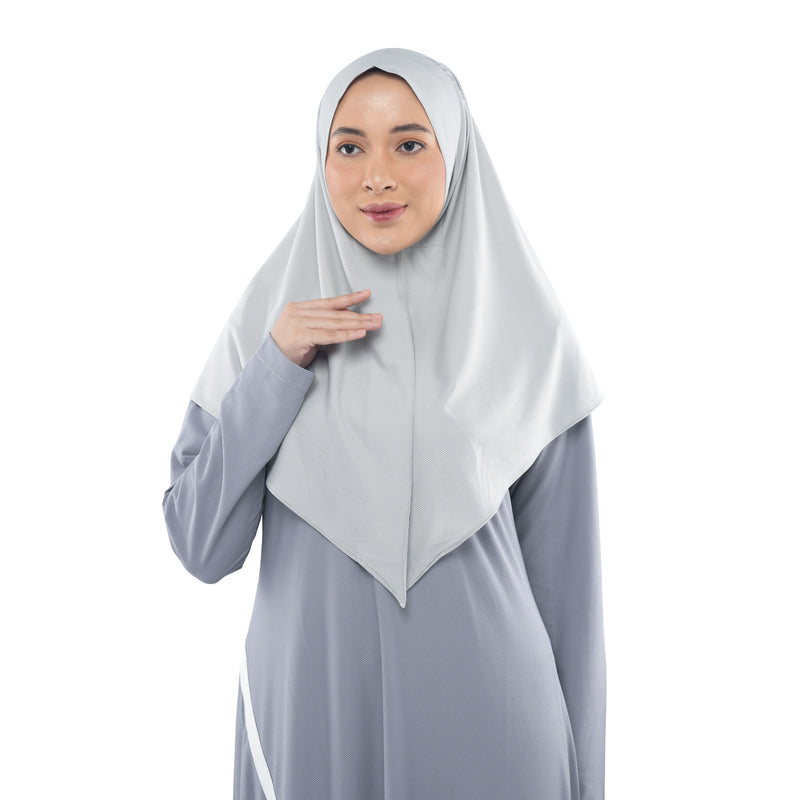Pearl Dynamic Willow Grey (Sport Hijab)