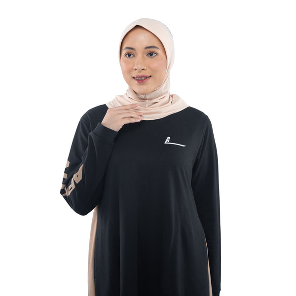 Elegant Dynamic Ivory Cream (Sport Hijab)