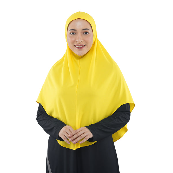 Mono Dynamic Vibrant Yellow Midi (Sport Hijab)