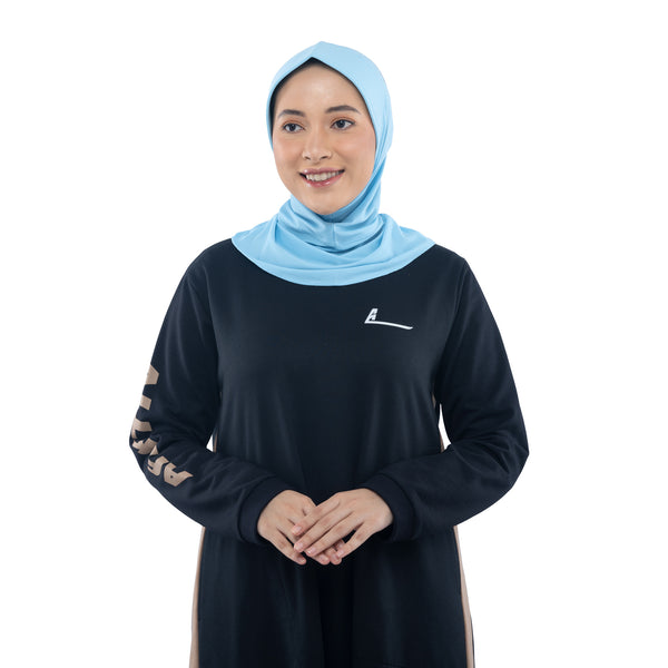 Elegant Dynamic Sky Blue (Sport Hijab)